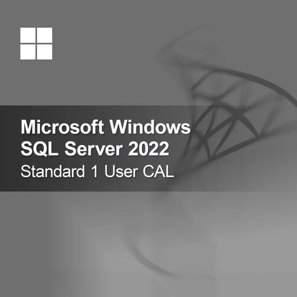 Microsoft SQL Server 2022 Standard 1 käyttäjän CAL