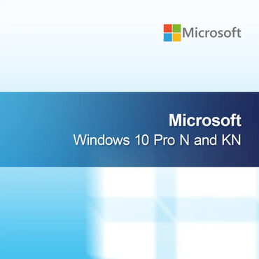 Microsoft Windows 10 Pro N ja KN