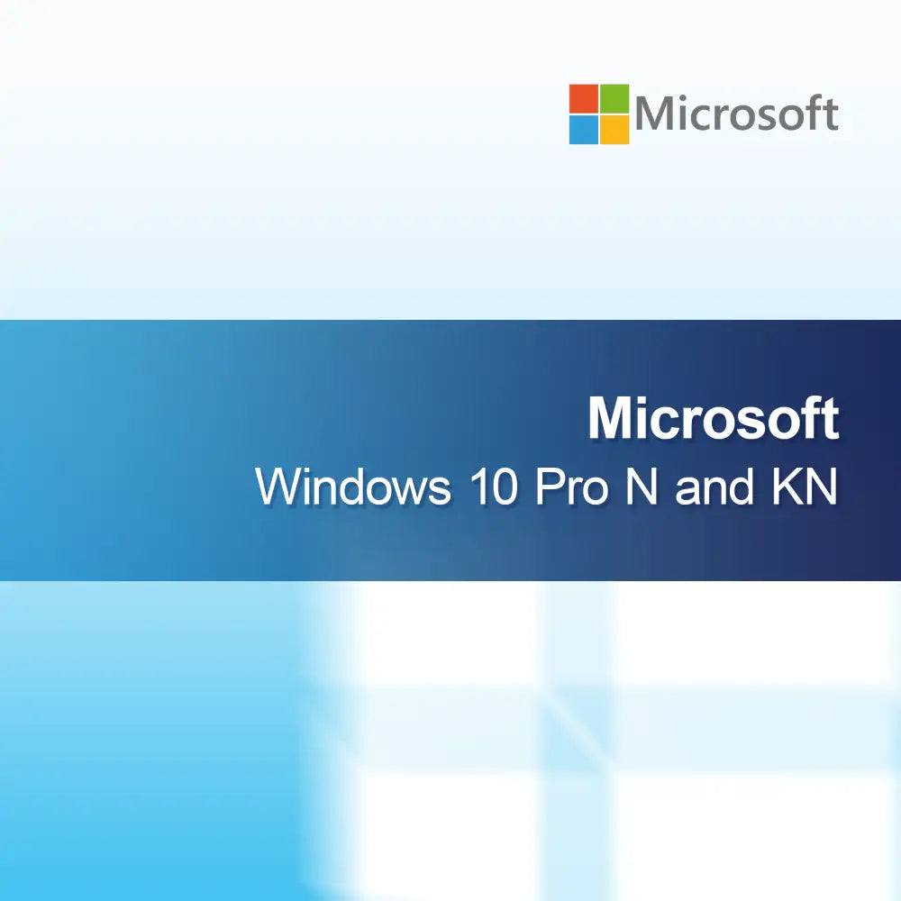 Microsoft Windows 10 Pro N ja KN
