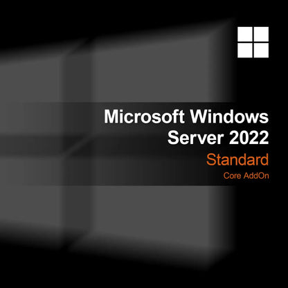 Microsoft Windows Server 2022 Standard Core -lisäosa