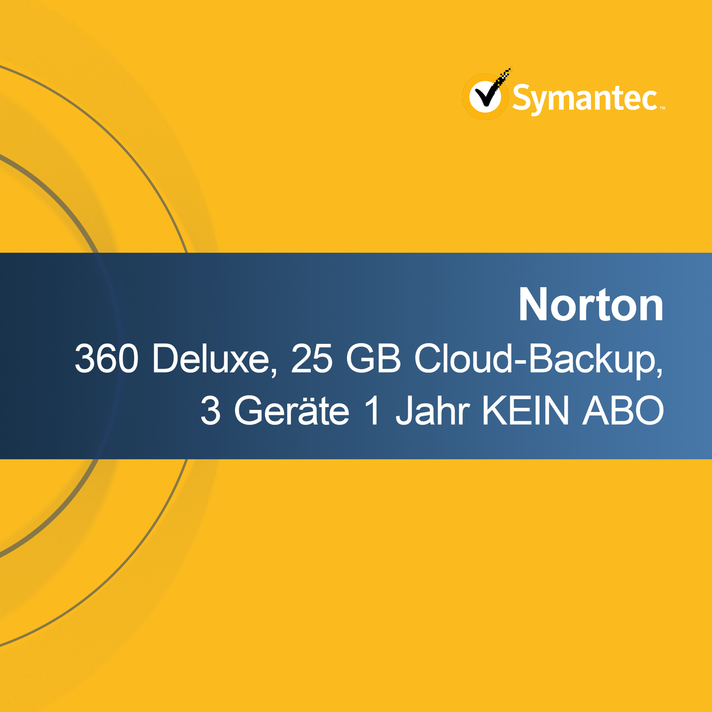 Norton 360 Deluxe, 25 Gt pilvivarmuuskopiointi, 3 laitetta 1 vuosi EI TILAUSTA