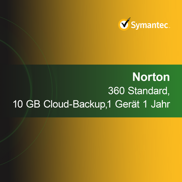 Norton 360 Standard, 10 GB pilvivarmuuskopiointi, 1 laite 1 vuosi
