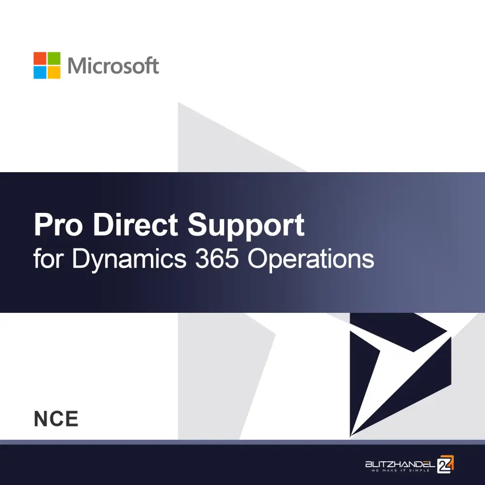 Pro Direct -tuki Dynamics 365 Operationsille (NCE)