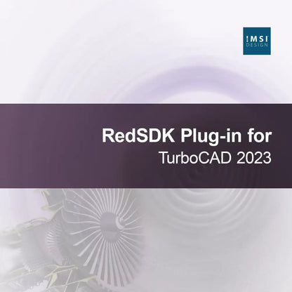 RedSDK-laajennus TurboCAD 2023:lle