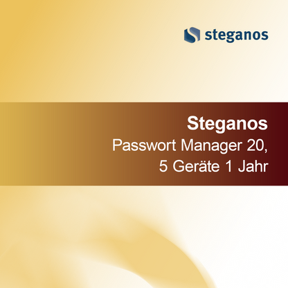 Steganos Passwort Manager 20, 5 laitetta 1 vuosi