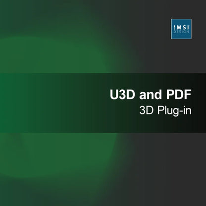 U3D- ja PDF 3D -lisäosa