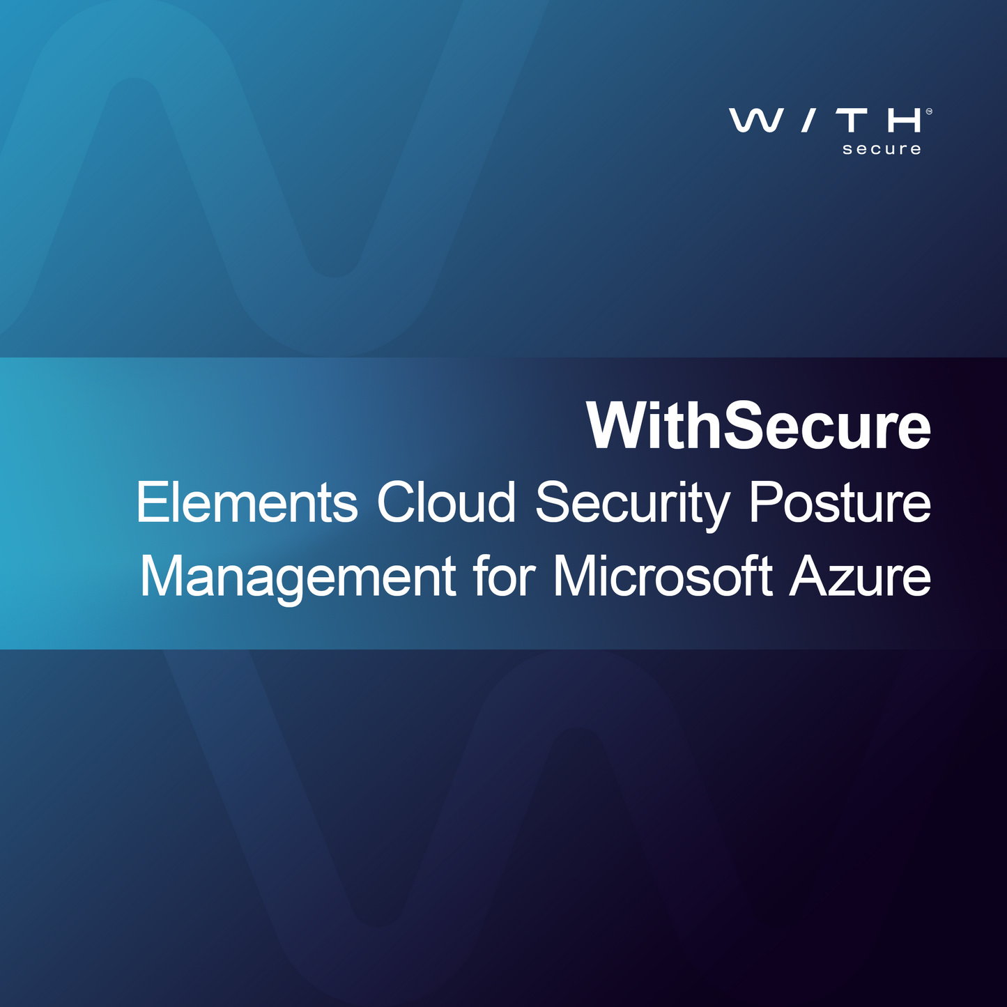 WithSecure Elements Cloud Security Posture Management Microsoft Azurelle