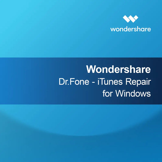 Wondershare Dr.Fone - iTunesin korjaus Windowsille