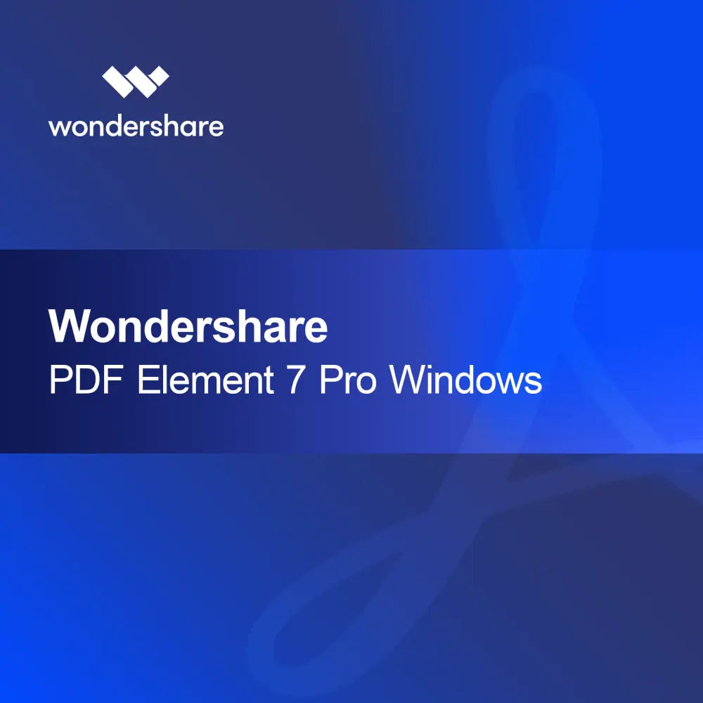 Wondershare PDF Element 7 Pro Windowsille